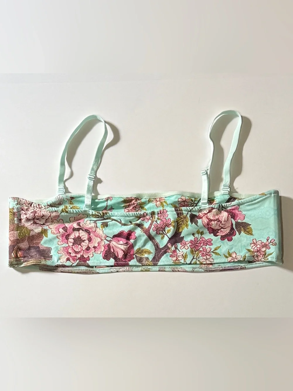 SKIMS × Roberto Cavalli Micro Bandeau Swim Bikini Top Fagianella Print 4X NWOT
